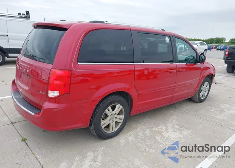 2013 Dodge Grand Caravan Crew from USA, damaged, VIN 2C4RDGDG5DR542587